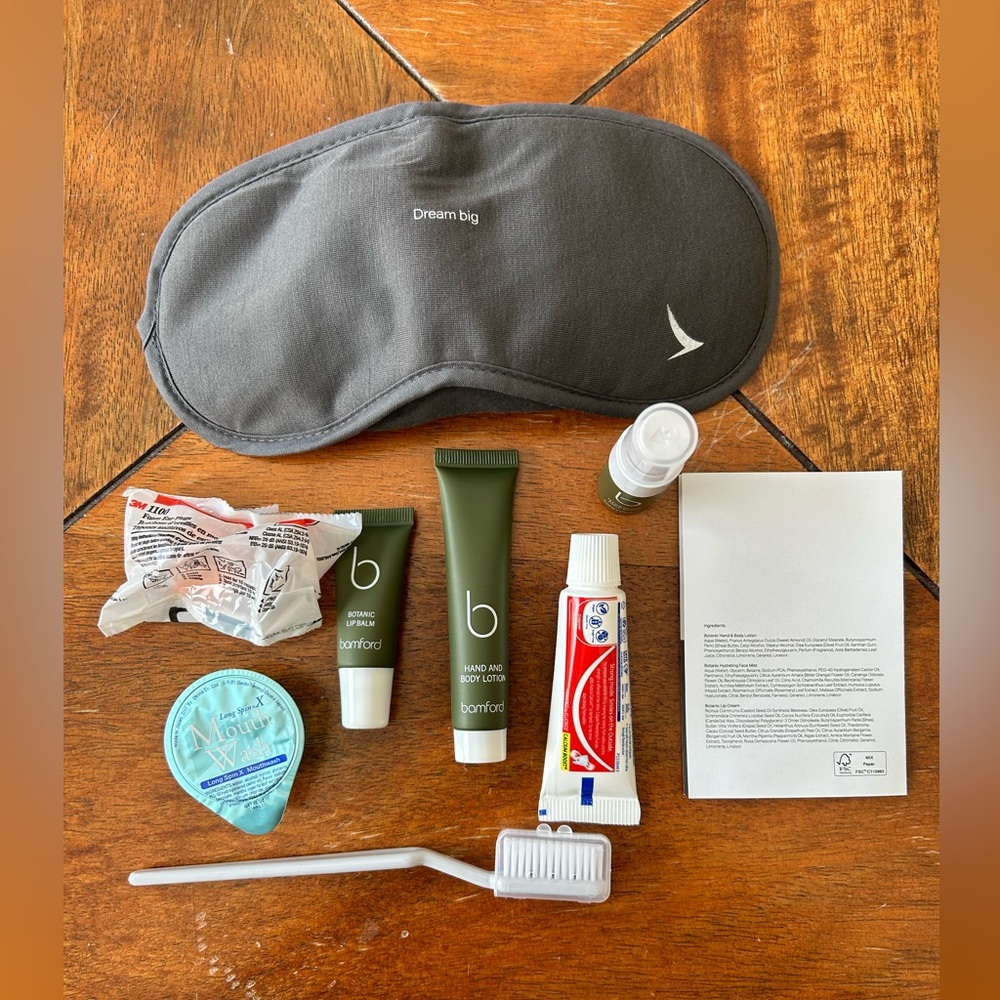 COPY - Sleep Eye Mask plus overnight items, NEW